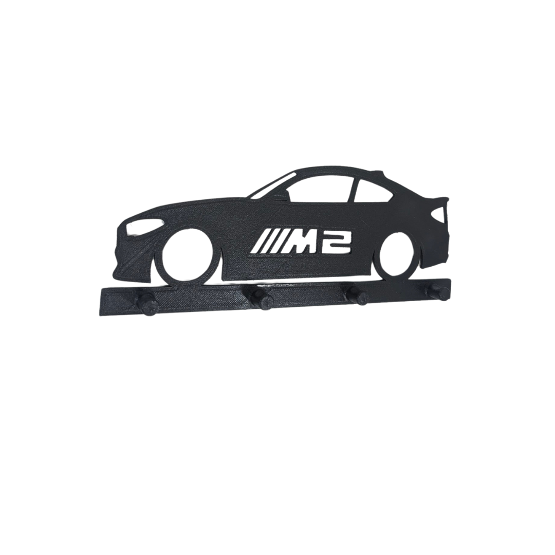 Bmw M2 key holder | wall key organizer | entryway key holder |