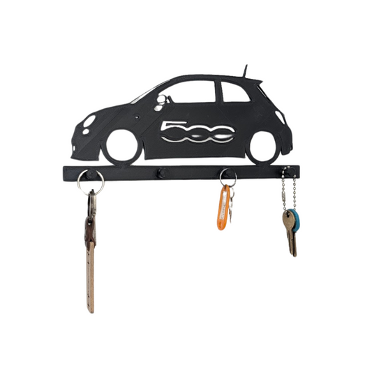 Fiat 500 key holder | wall key organizer | entryway key holder |