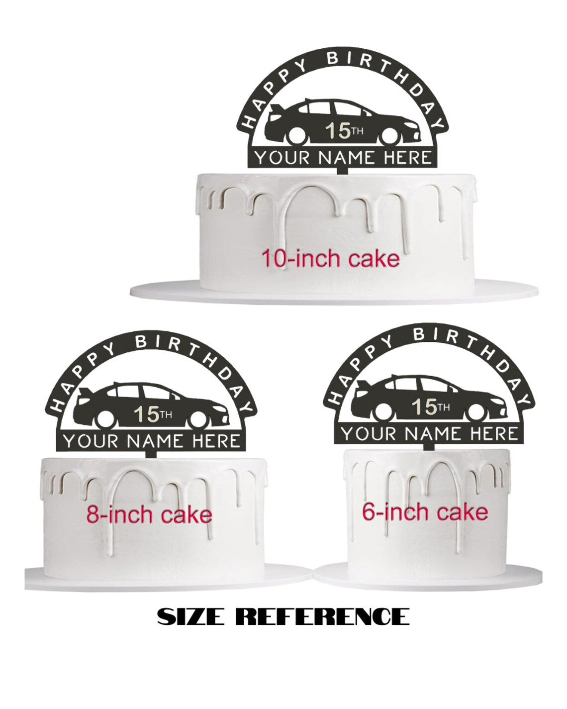 Classic Porsche 911 Birthday  cake topper | Personalized cake topper | Sports car cake topper