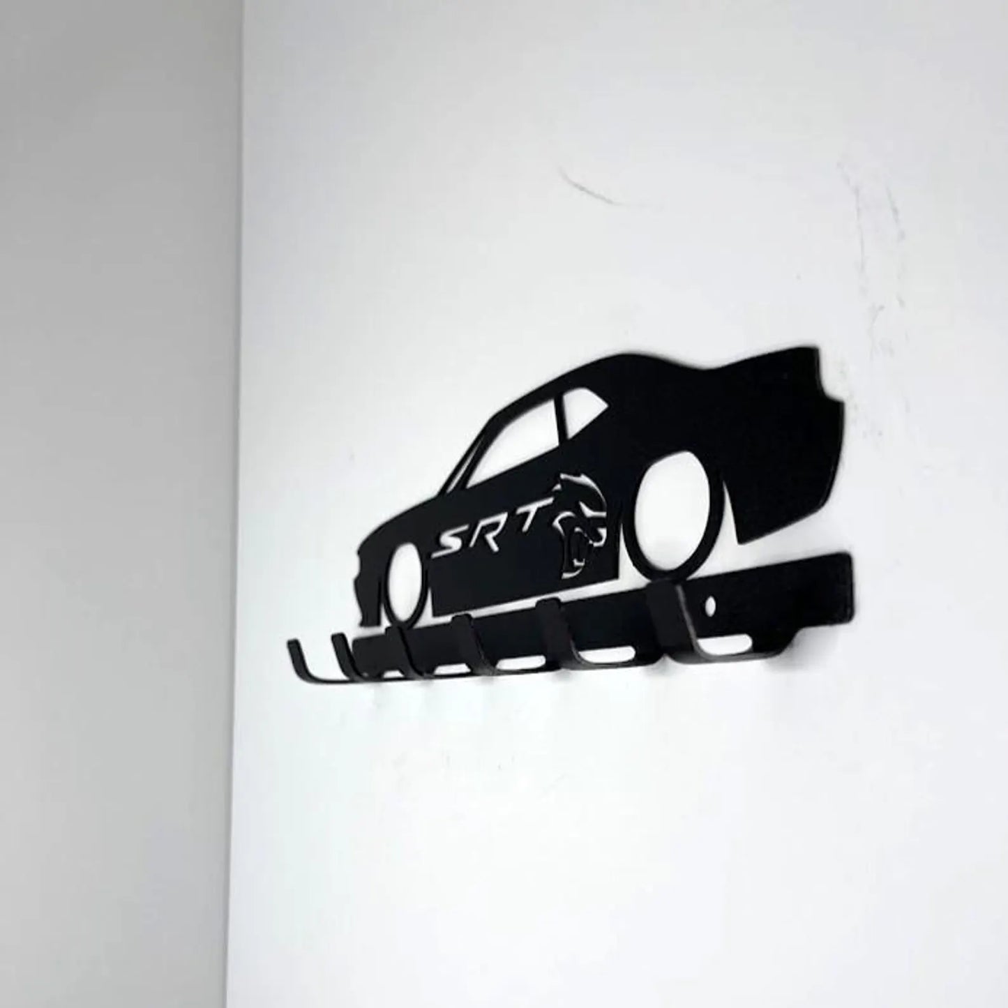 dodge challenger srt Key holder | wall mounted key organizer| Metal key rack