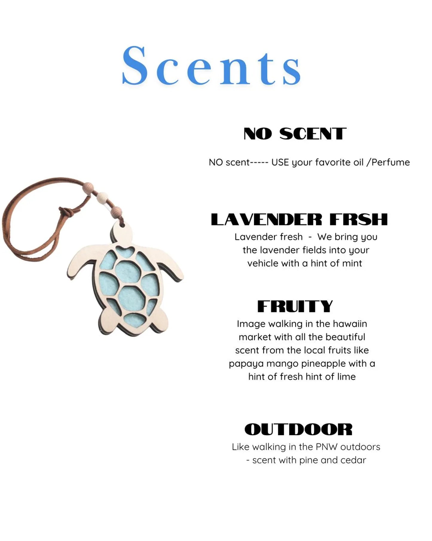 Droplet Car Air Freshener - Natural Boho Air Freshie -Essential oil diffuser