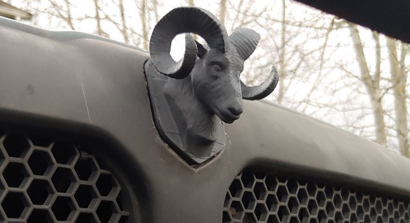 Dodge ram grill ornament | Ram hood ornament | cummins truck