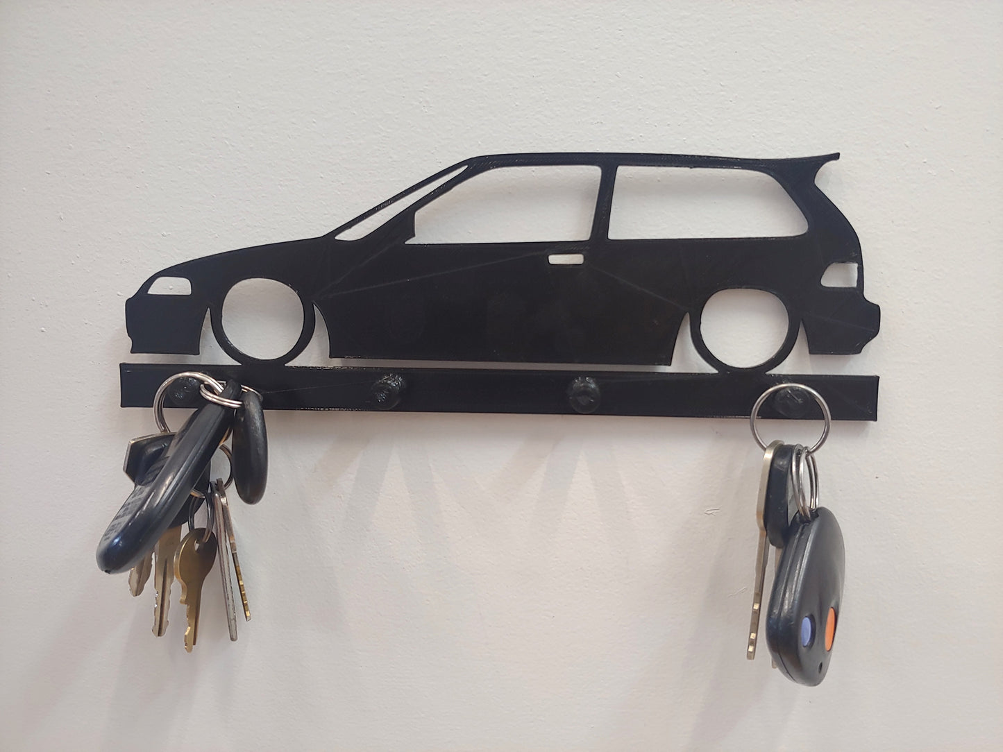 Civic EF hatchback sedan key holder | key wall organizer | key hanger