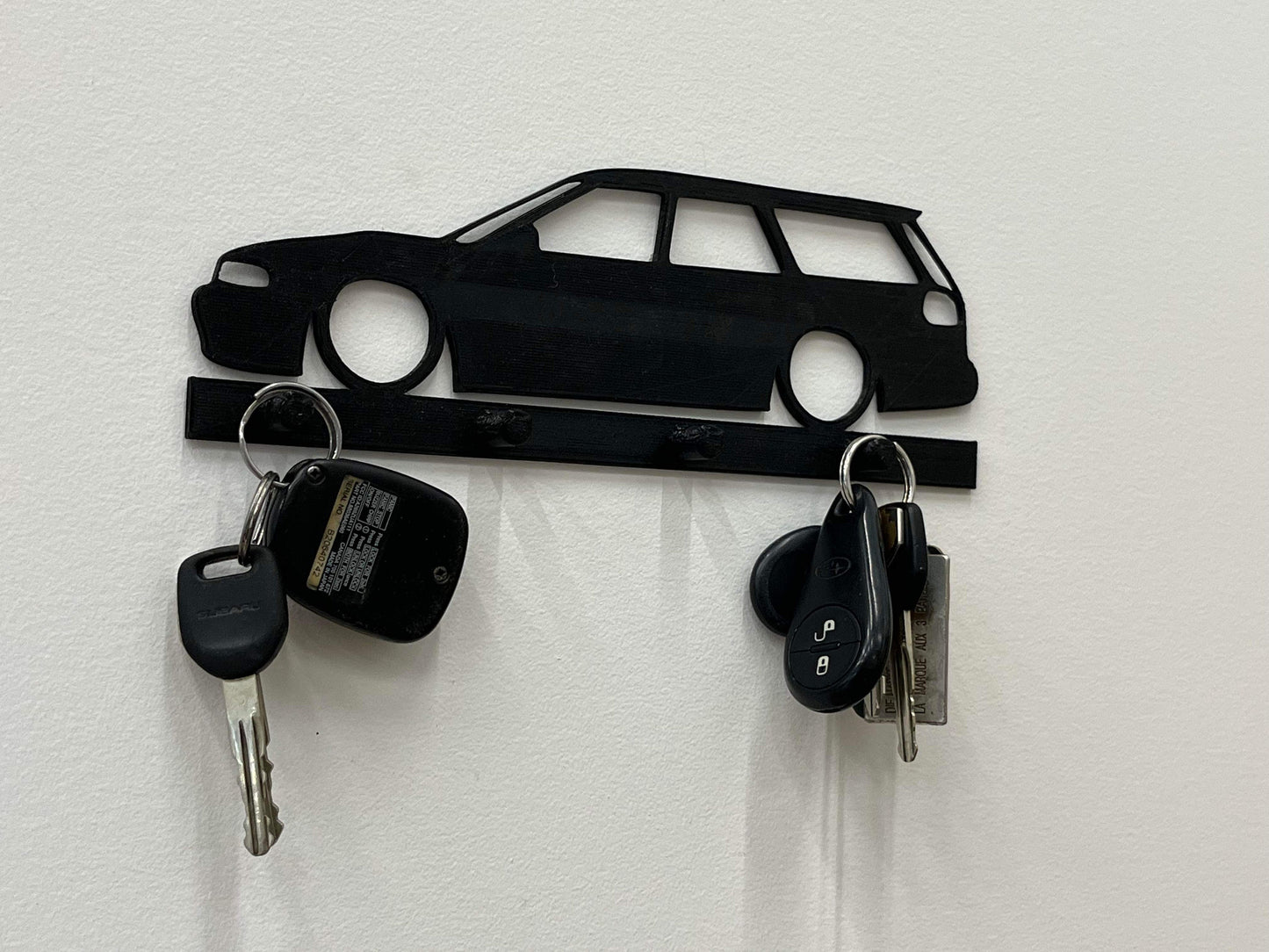 90s Subaru Legacy sedan wagon GT key holder | wall key organizer | key hanger
