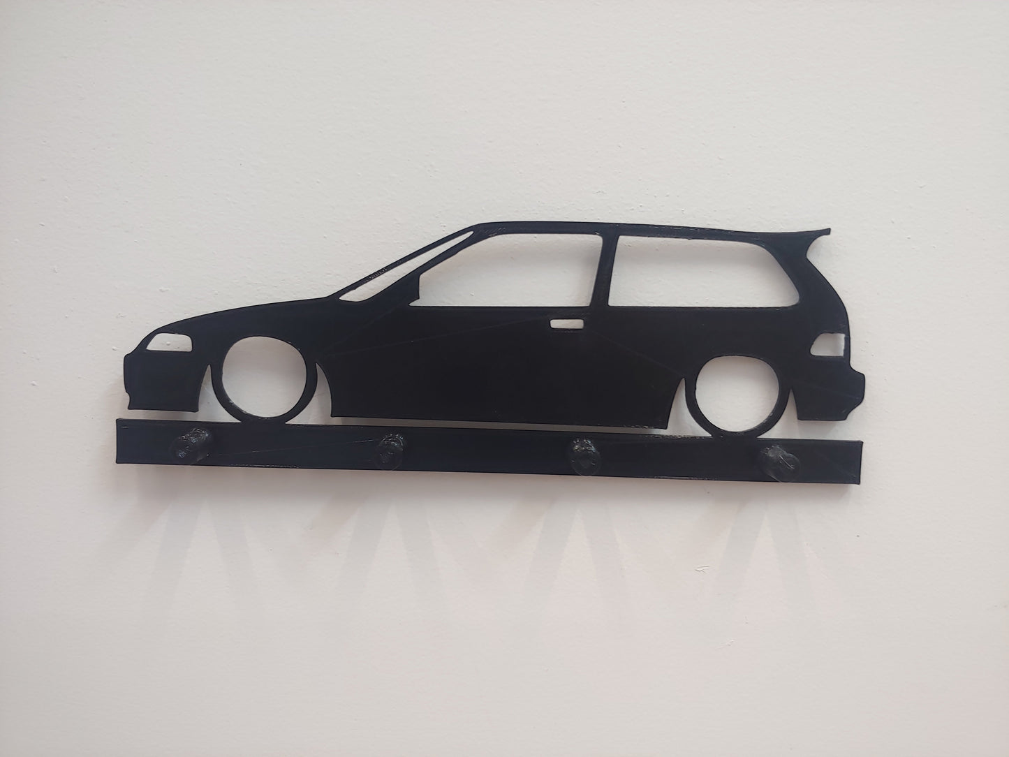 Civic EF hatchback sedan key holder | key wall organizer | key hanger