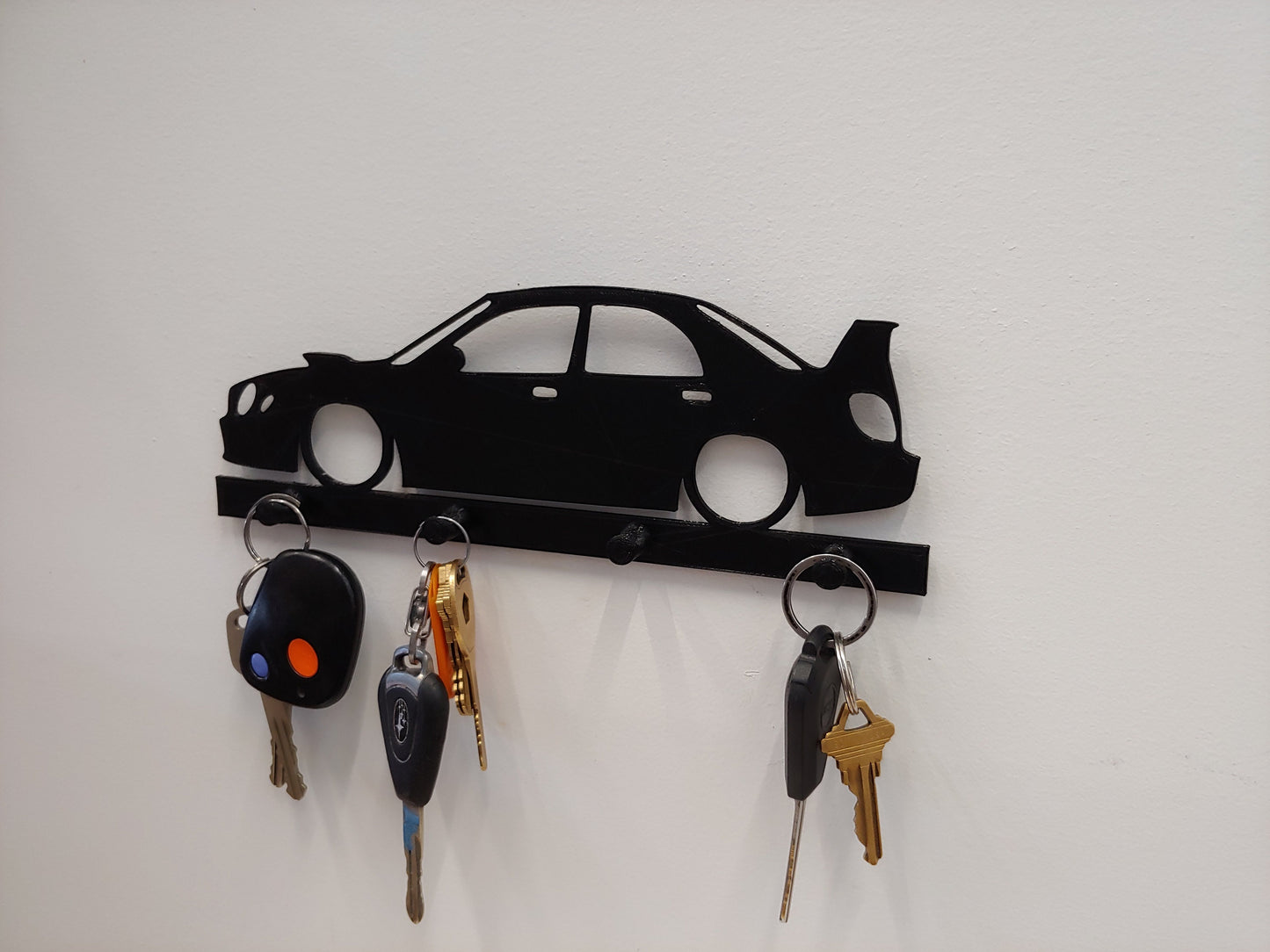 Subaru wrx wagon sti bug eye key holder | wall key organizer | key hanger