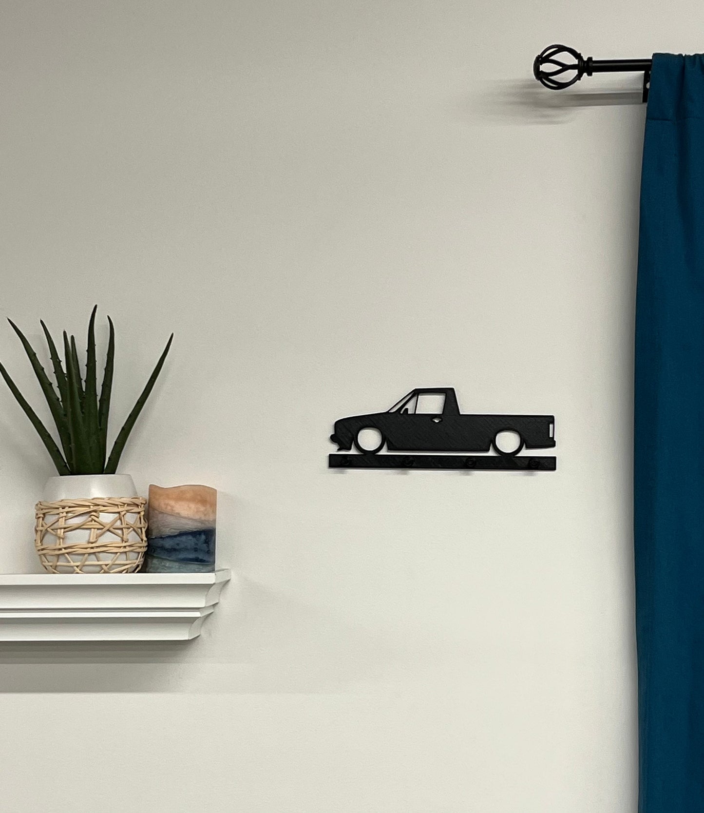 vw rabbit truck key holder | key wall organizer | key hanger
