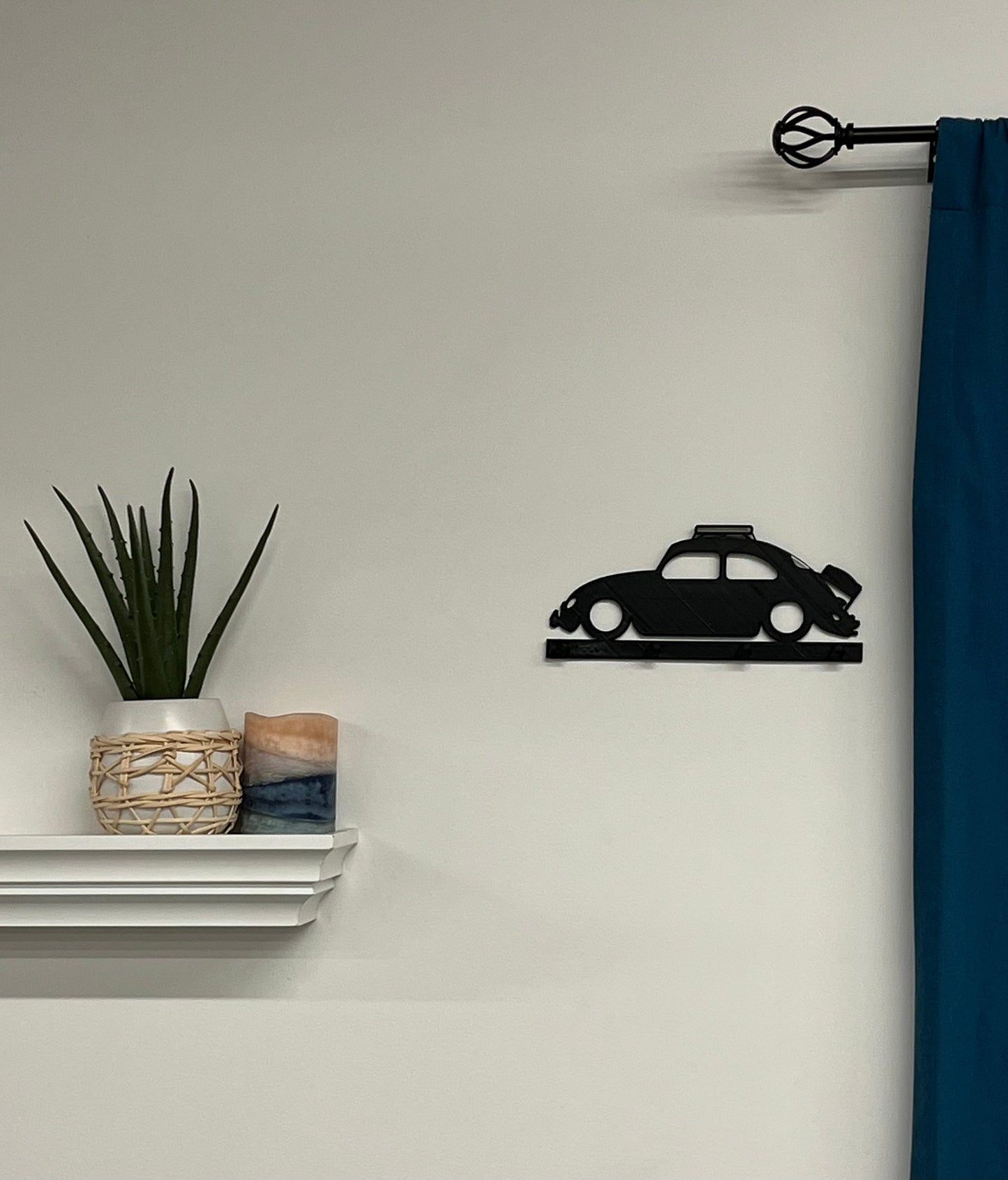 Classic VW Beetle key holder | wall key organizer | key hanger