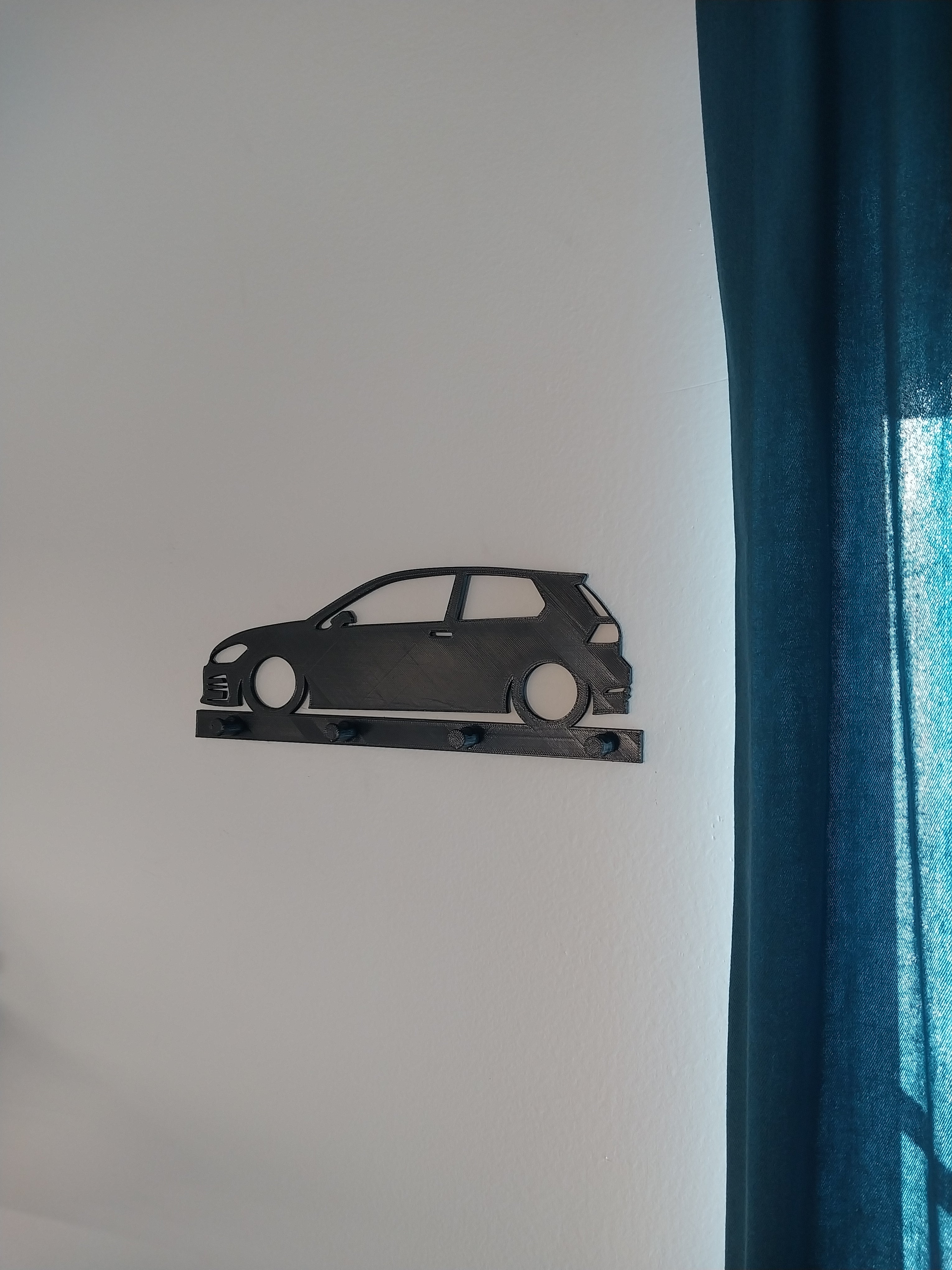 VW mk7 Golf r key holder | Key rack | wall key organizer – PNW3DDesigns