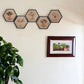 Mushroom hex decor | set of 3 |