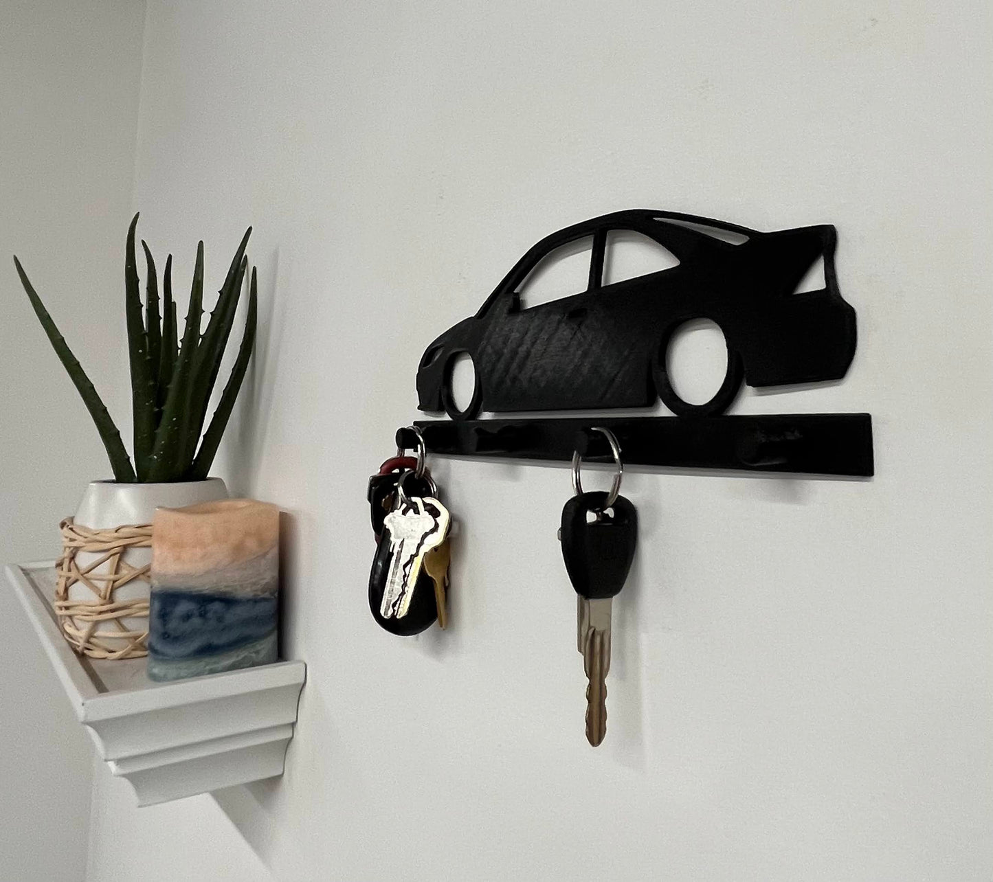 Honda civic coupe key holder | Key wall organizer | Key hanger