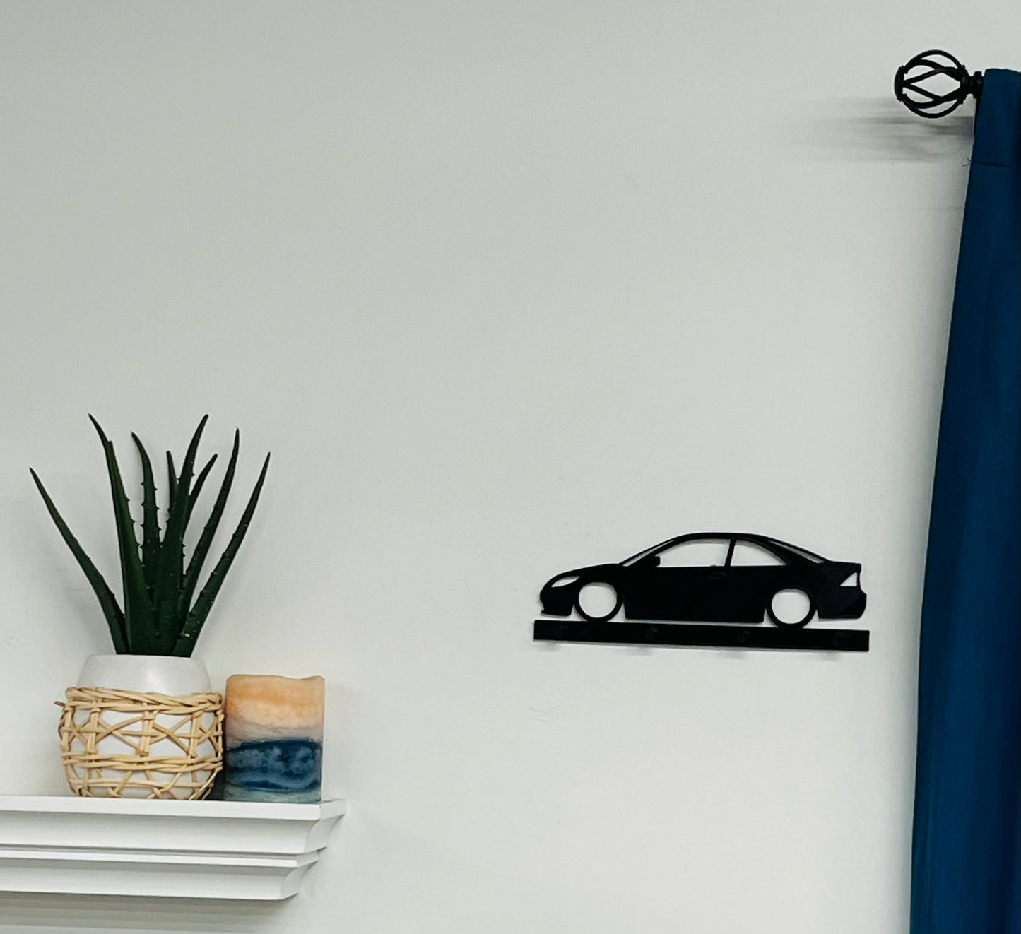 Honda civic coupe key holder | Key wall organizer | Key hanger