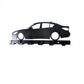 Infiniti Q50 Key holder - Wall Mounted Metal Key Organizer