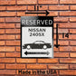 Nissan 240sx silvia parking sign | custom parking signs | Metal sign