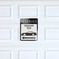 Nissan 240sx silvia parking sign | custom parking signs | Metal sign