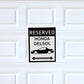 Honda Delsol parking sign | custom parking sign |