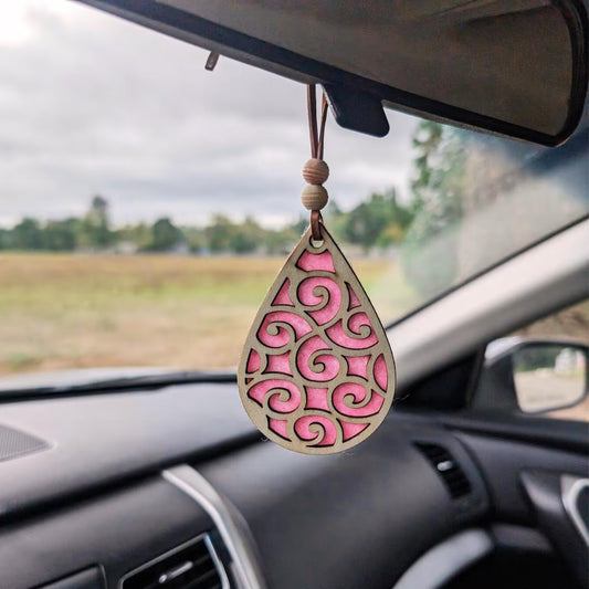 Scroll Car Air Freshener