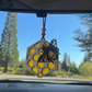 Désodorisant de voiture Alvéole avec abeille