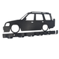 Honda CRV Metal Key Organizer