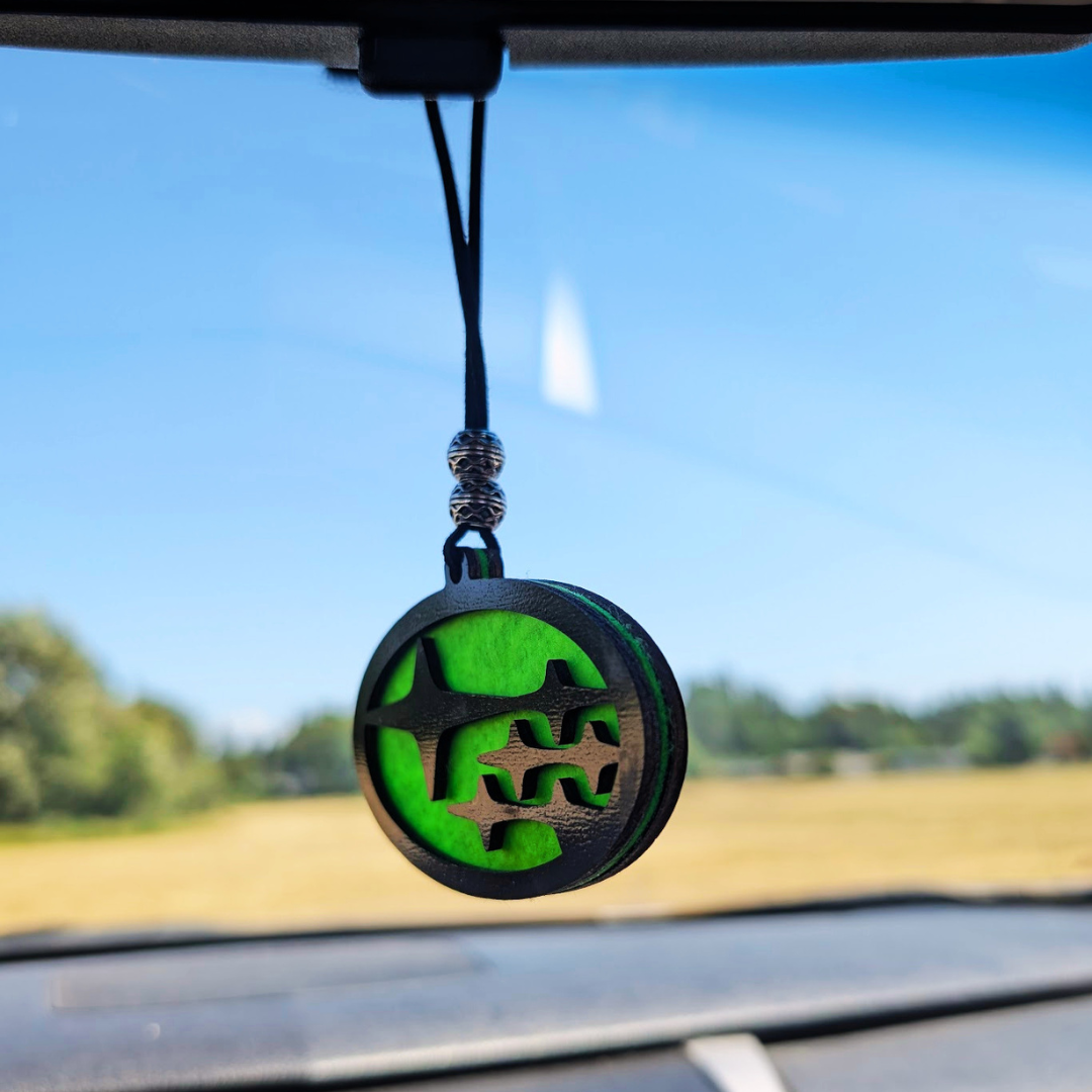 Subaru rear view ornament air freshener