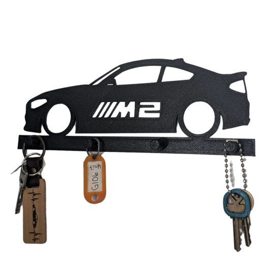 Bmw M2 key holder | wall key organizer | entryway key holder |
