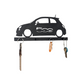 Fiat 500 key holder | wall key organizer | entryway key holder |