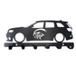 Jeep Grand Cherokee Trackhawk Key holder | wall mounted key organizer| Metal key rack | Metal car Silhouette