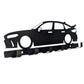 Honda Civic Type R FL - Wall Mounted Metal key Organizer