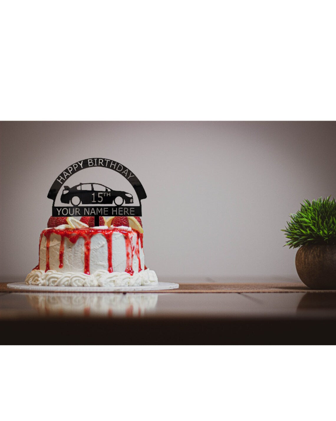 Subaru wrx sti cake topper | custom cake topper | Cake decoration |