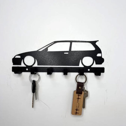 Civic hatchback EF Key holder | wall mounted key organizer| Metal key rack