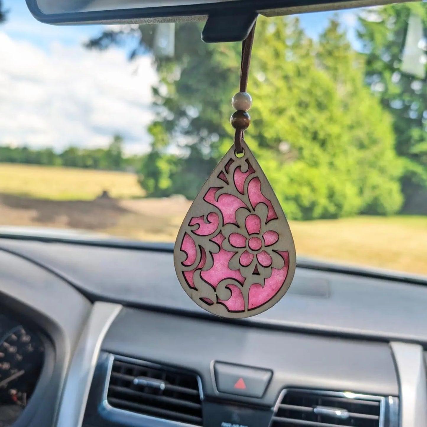 Floral Car Air Freshener