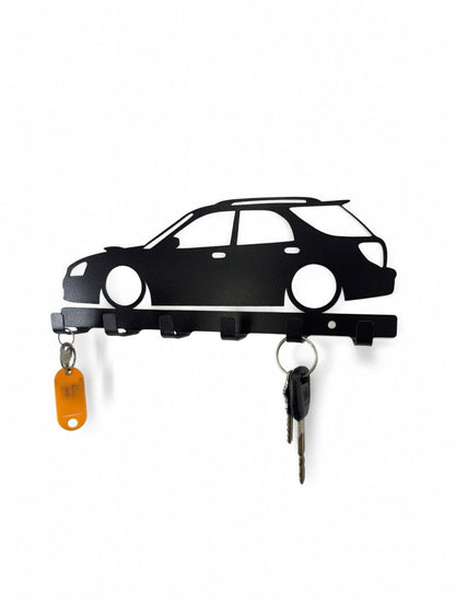 Subaru WRX Blobeye key holder  - Wall mounted metal Key Organizer