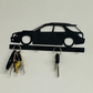 Subaru wrx wagon sti bug eye key holder | wall key organizer | key hanger