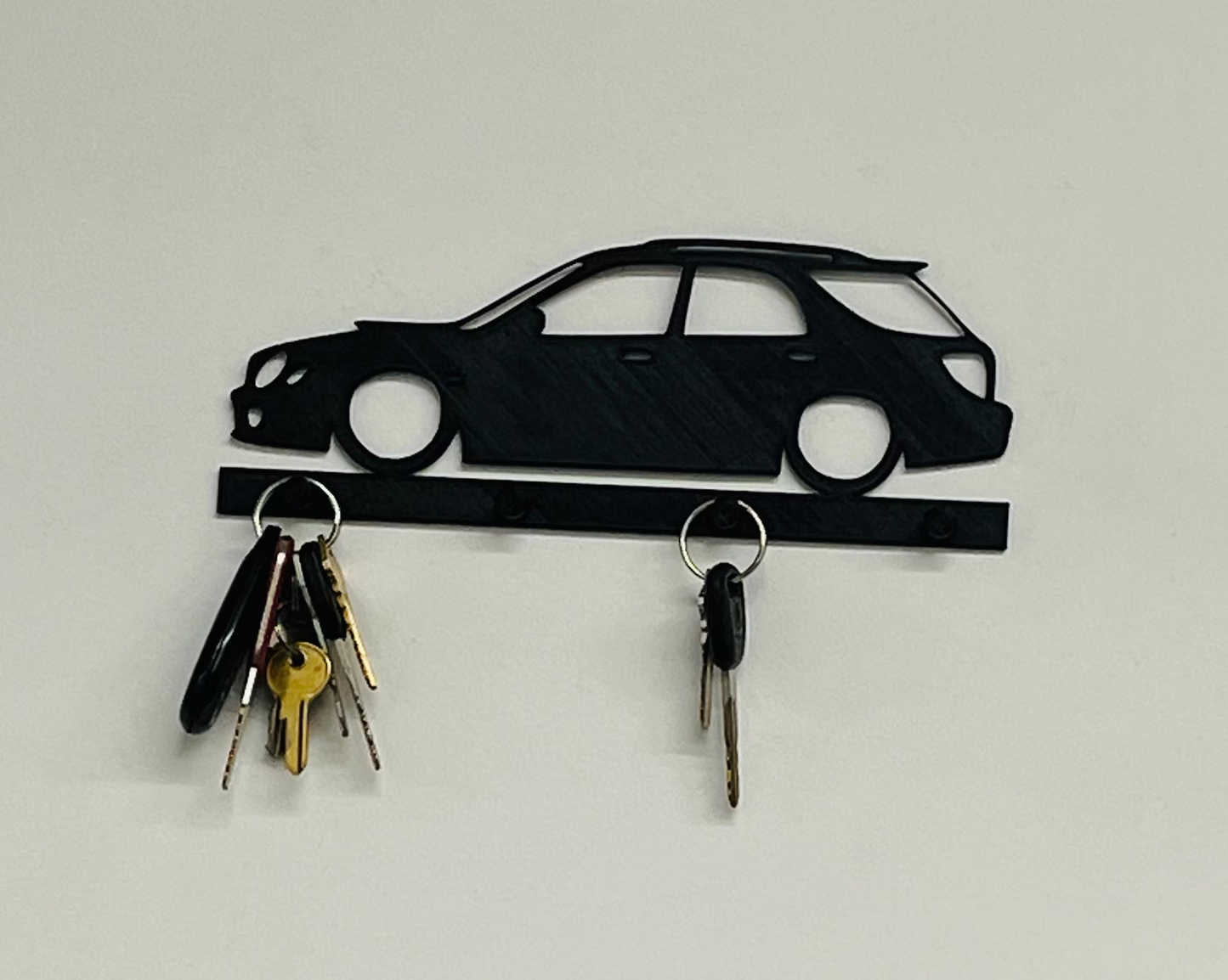 Subaru wrx wagon sti bug eye key holder | wall key organizer | key hanger