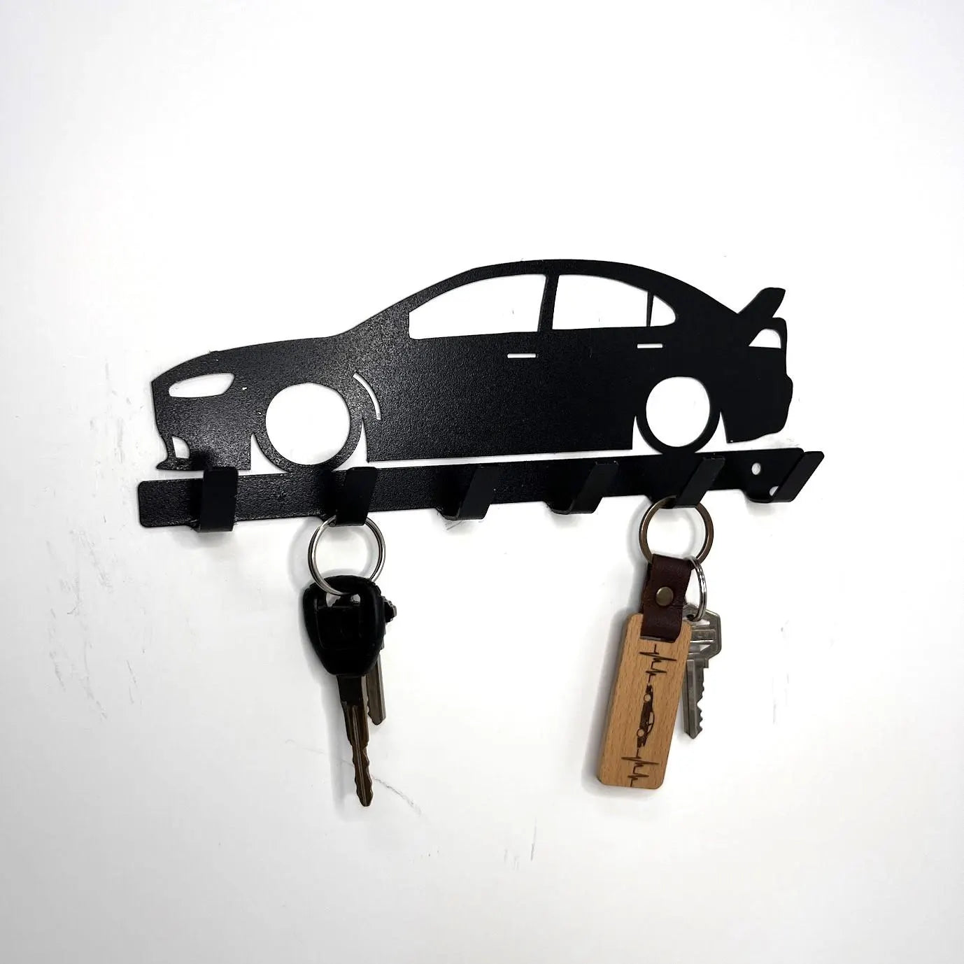 Mitsubishi Evo X Key holder | wall mounted key organizer| Metal key rack