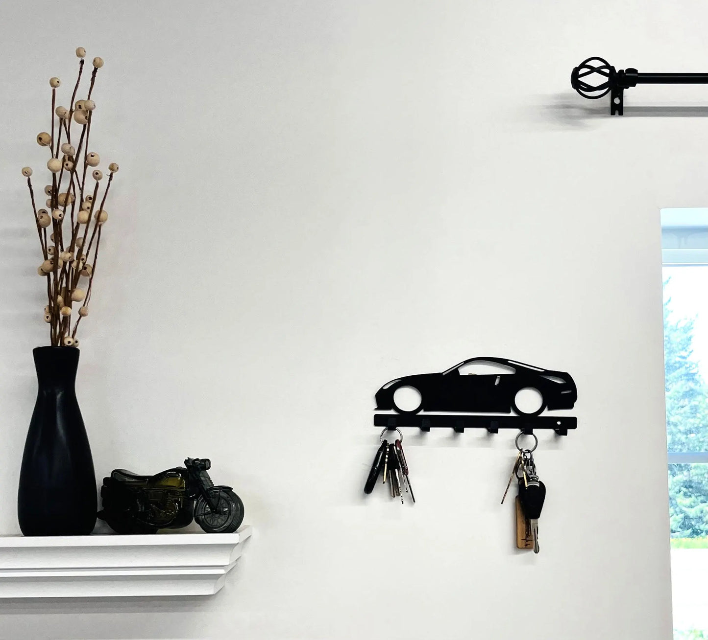 Nissan 350z Key holder | wall mounted key organizer| Metal key rack