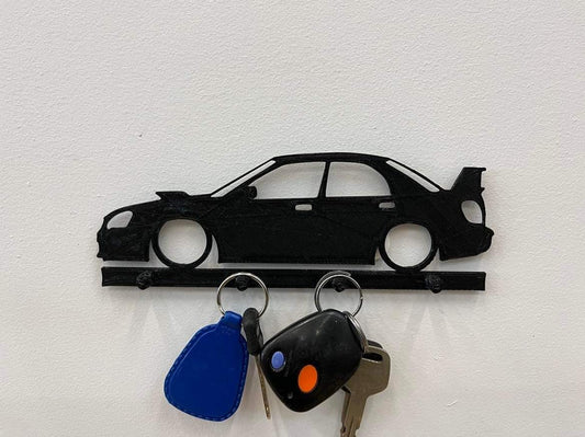 Subaru wagon wrx sti key holder | wall key organizer | key hanger