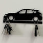 Subaru wrx sti GH key holder | key hanger | wall key organizer |