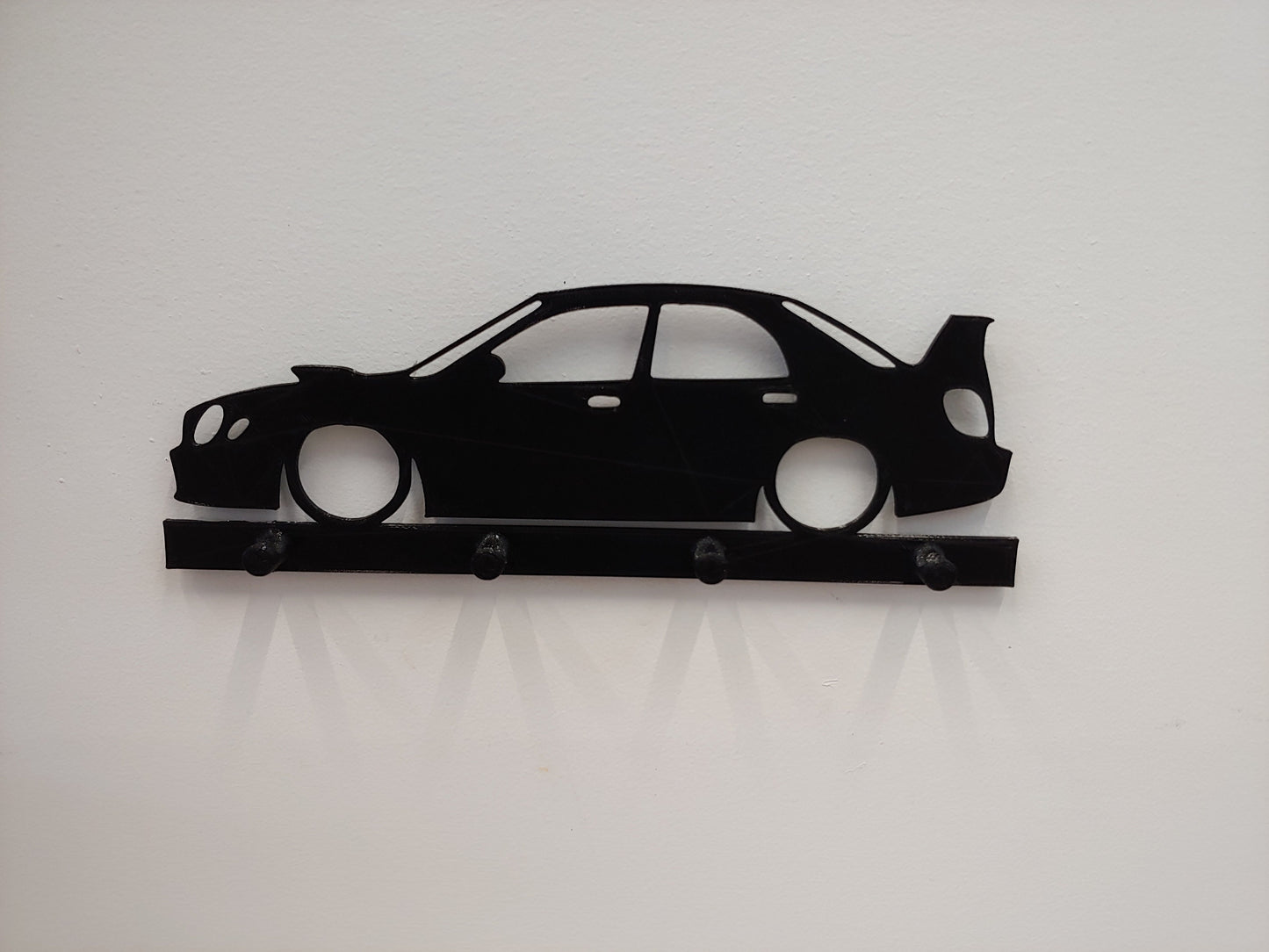 Subaru wrx wagon sti bug eye key holder | wall key organizer | key hanger