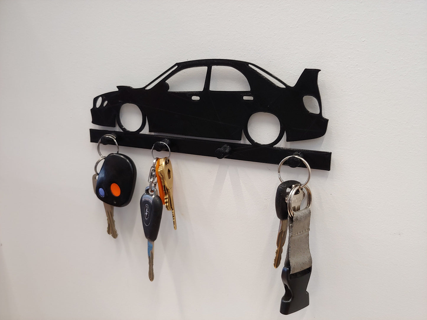 Subaru wrx wagon sti bug eye key holder | wall key organizer | key hanger