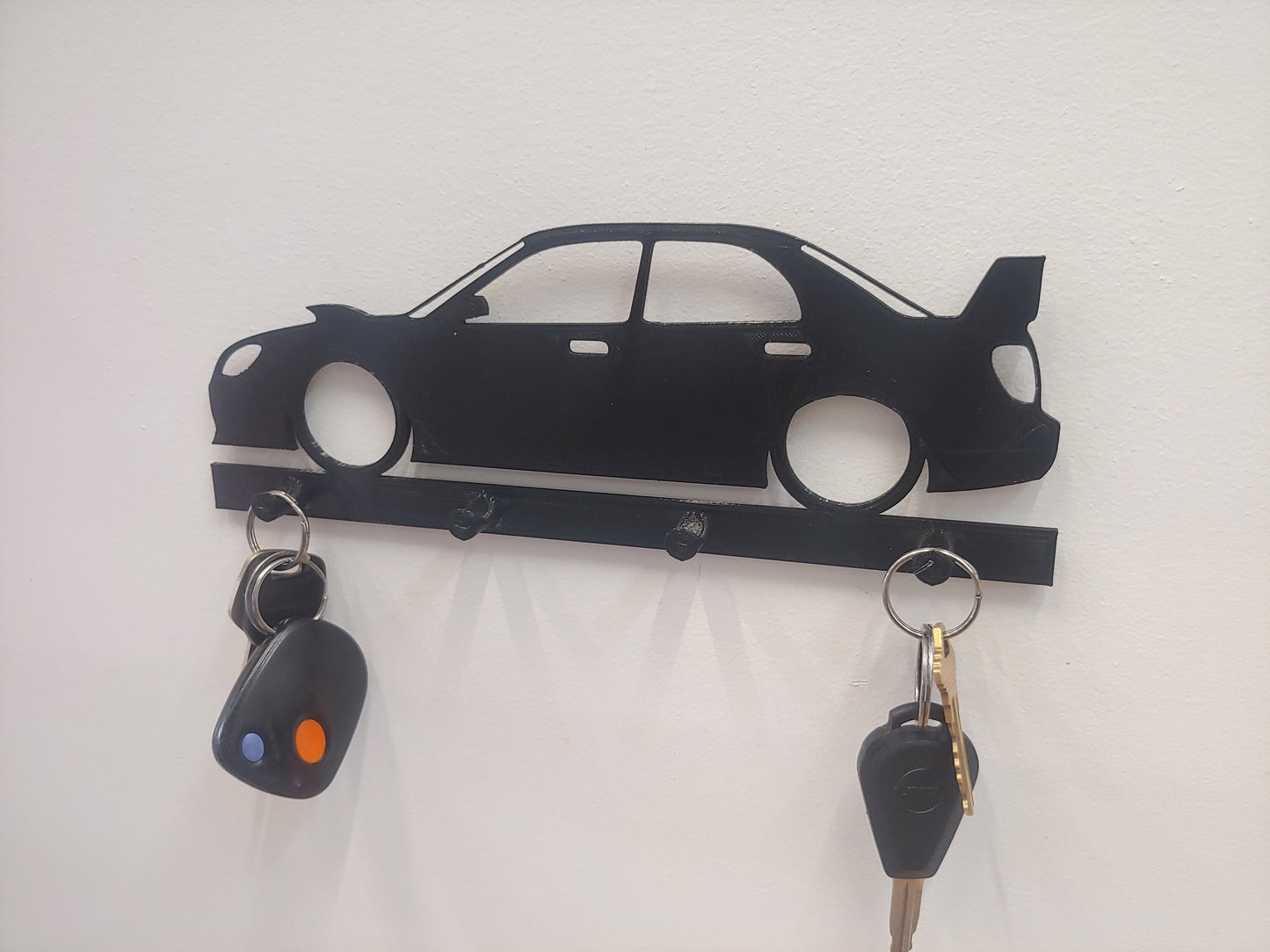 Subaru hawkeye sti wrx wagon key holder | wall key organizer | key hanger