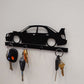 Subaru wrx wagon sti bug eye key holder | wall key organizer | key hanger