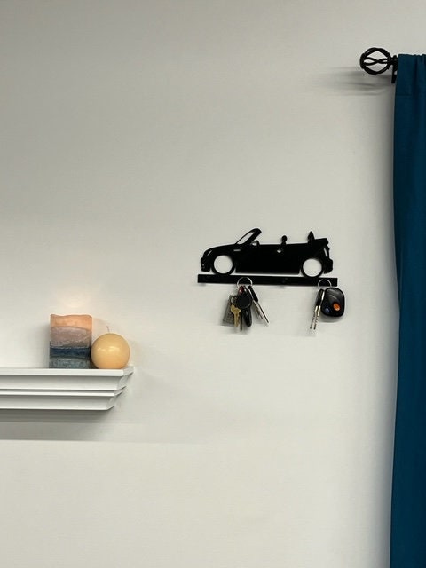 MIni cooper convertible keyholder | wall key organizer | key hanger