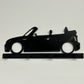 MIni cooper convertible keyholder | wall key organizer | key hanger