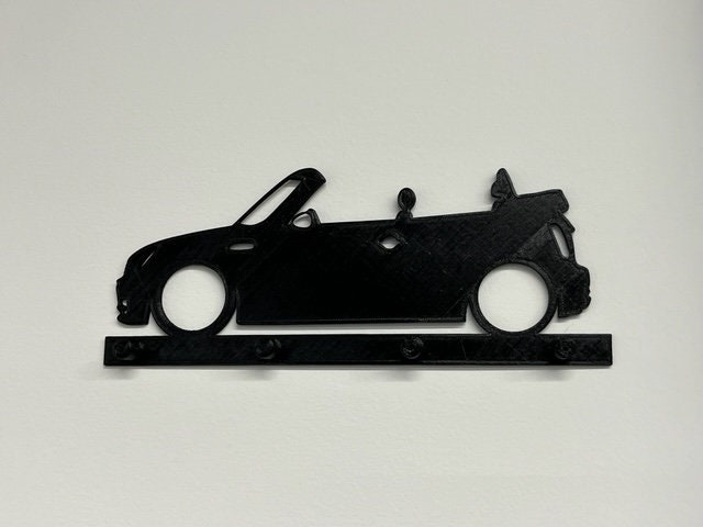 MIni cooper convertible keyholder | wall key organizer | key hanger