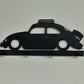 Classic VW Beetle key holder | wall key organizer | key hanger