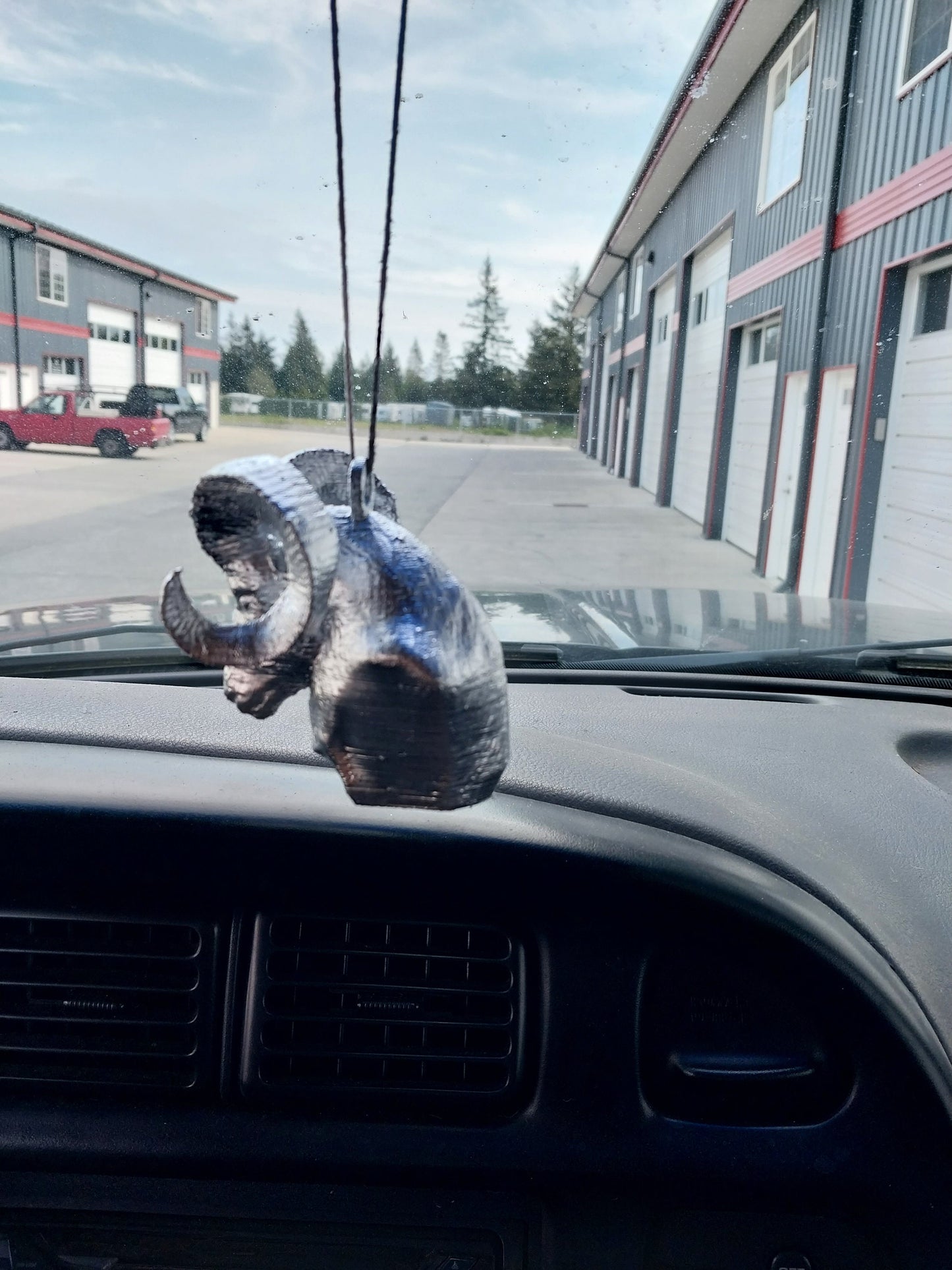 Dodge ram rear view mirror ornament | dodge cummins| 2nd gen cummins