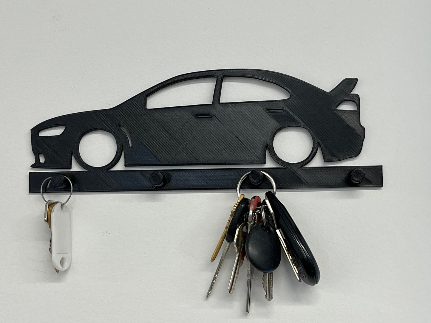 Mitsubishi evo x key holder | key wall organizer | key hanger