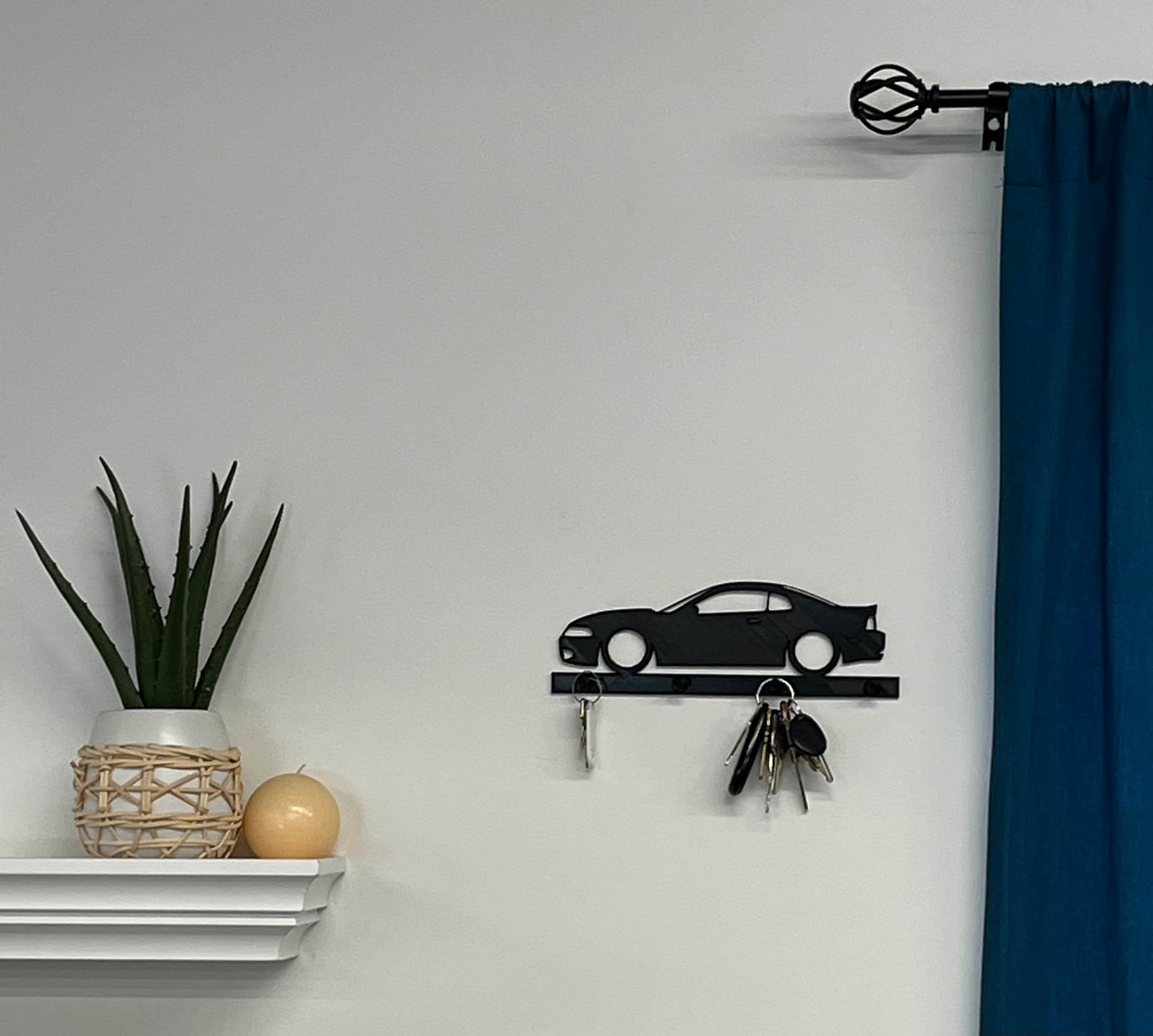 Ford mustang gt 5.0  key holder | key wall organizer | key hanger