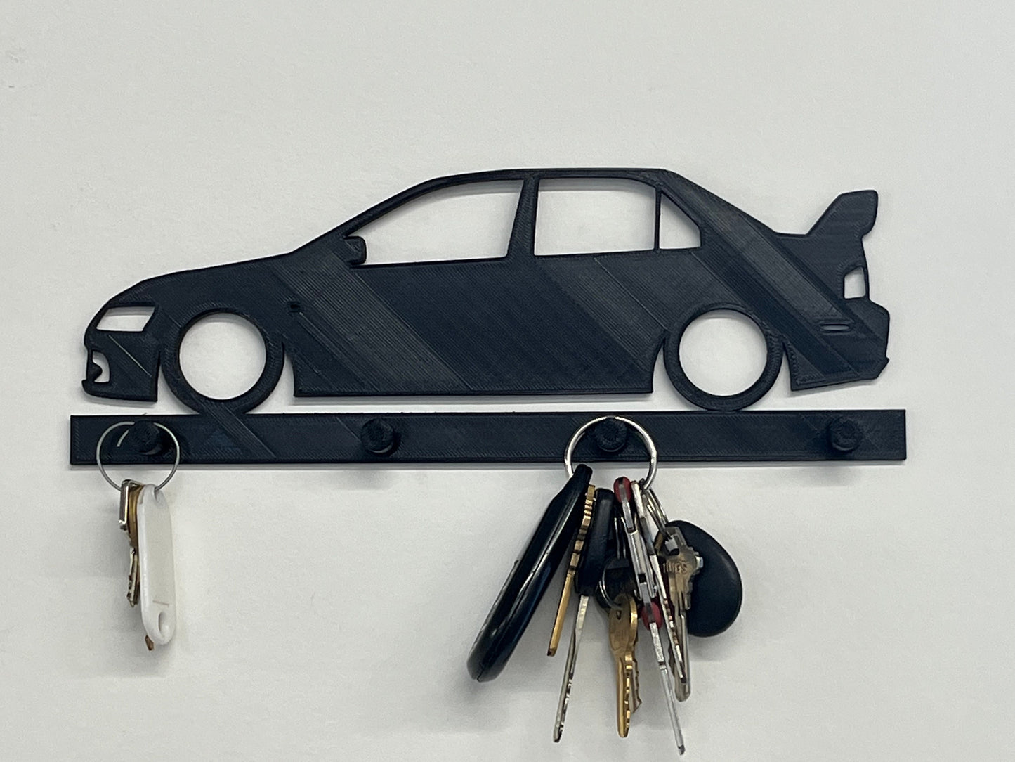 Mitsubishi evo lancer key holder | wall key organizer |